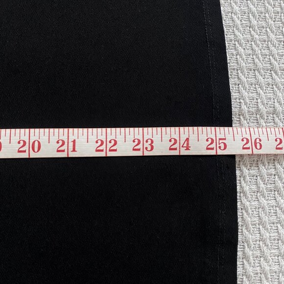 RW&CO - Black Sleeveless Blouse with Decorative Zipper Shoulder - Picture 7 of 9